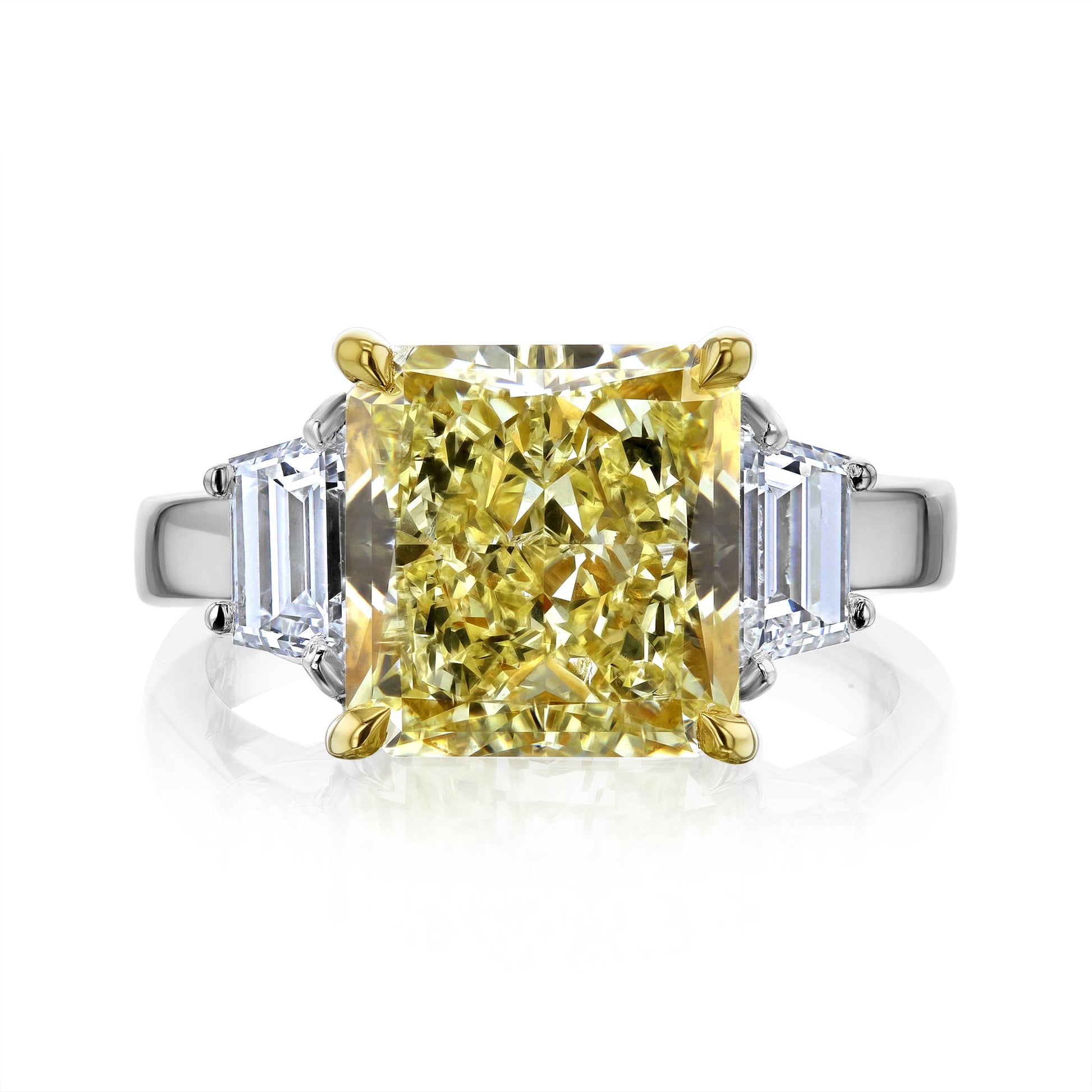 Kobelli Canary Fancy Yellow Diamond Ring