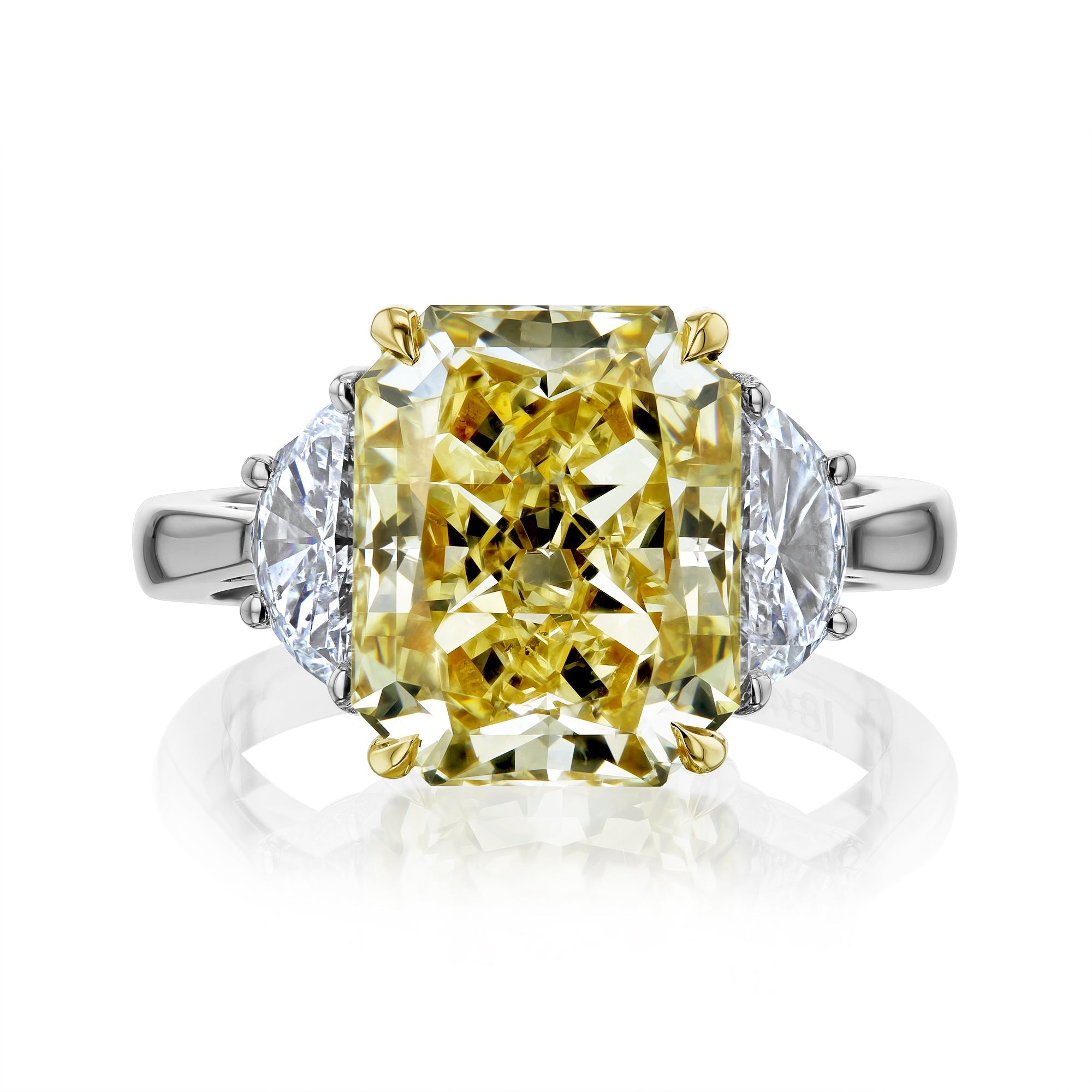 Kobelli Canary Fancy Yellow Diamond Ring