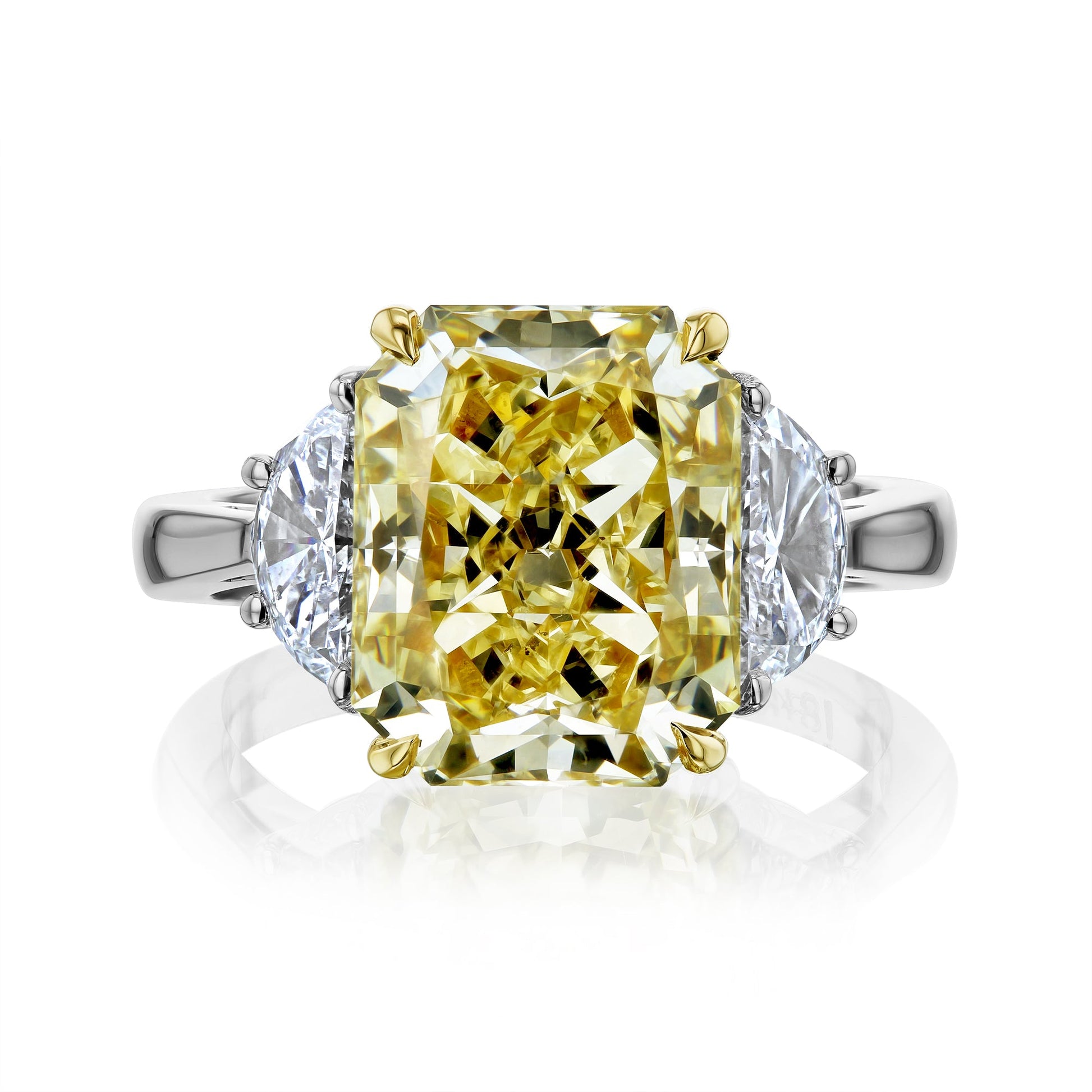 Kobelli Canary Fancy Yellow Diamond Ring