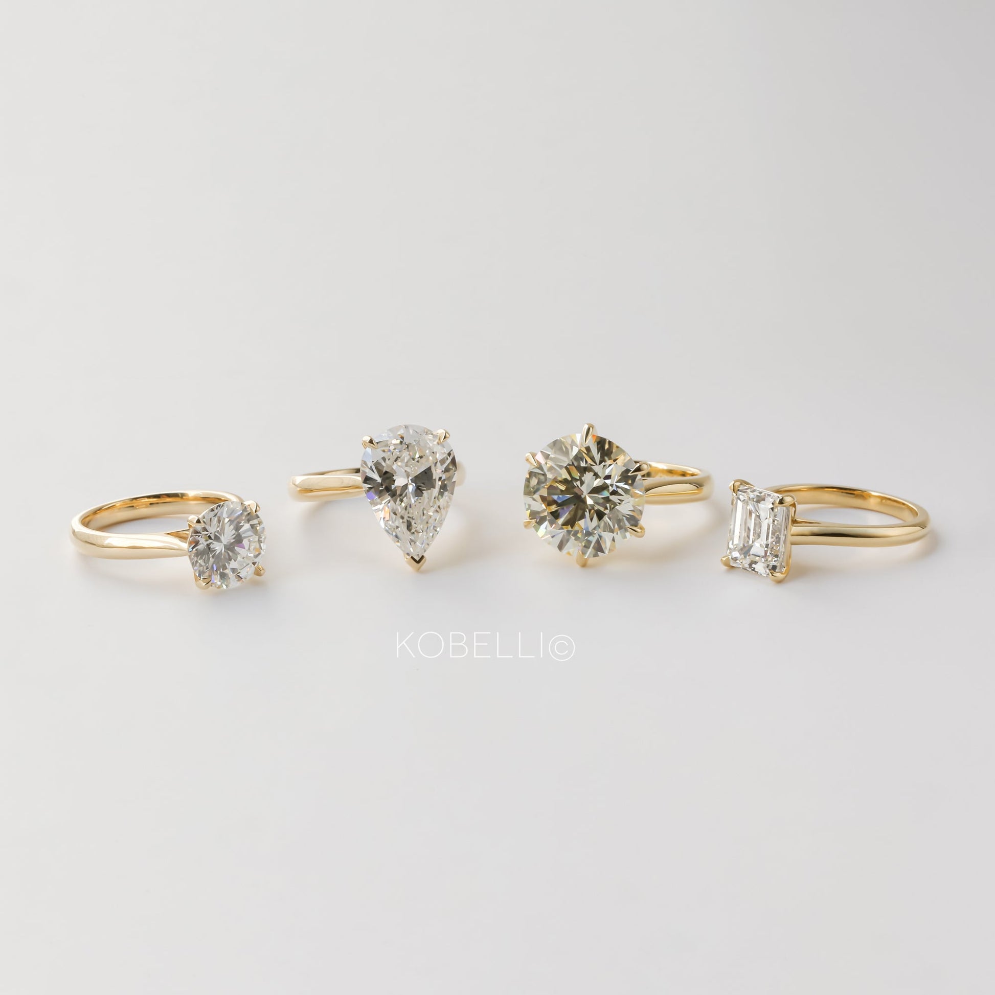 Kobelli 3.49-Carat Genuine Diamond Ring