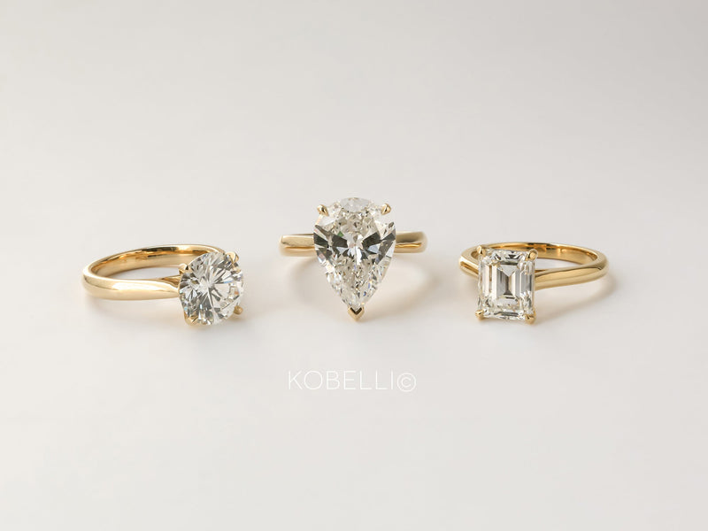 Kobelli 5.84-Carat Genuine Diamond Ring