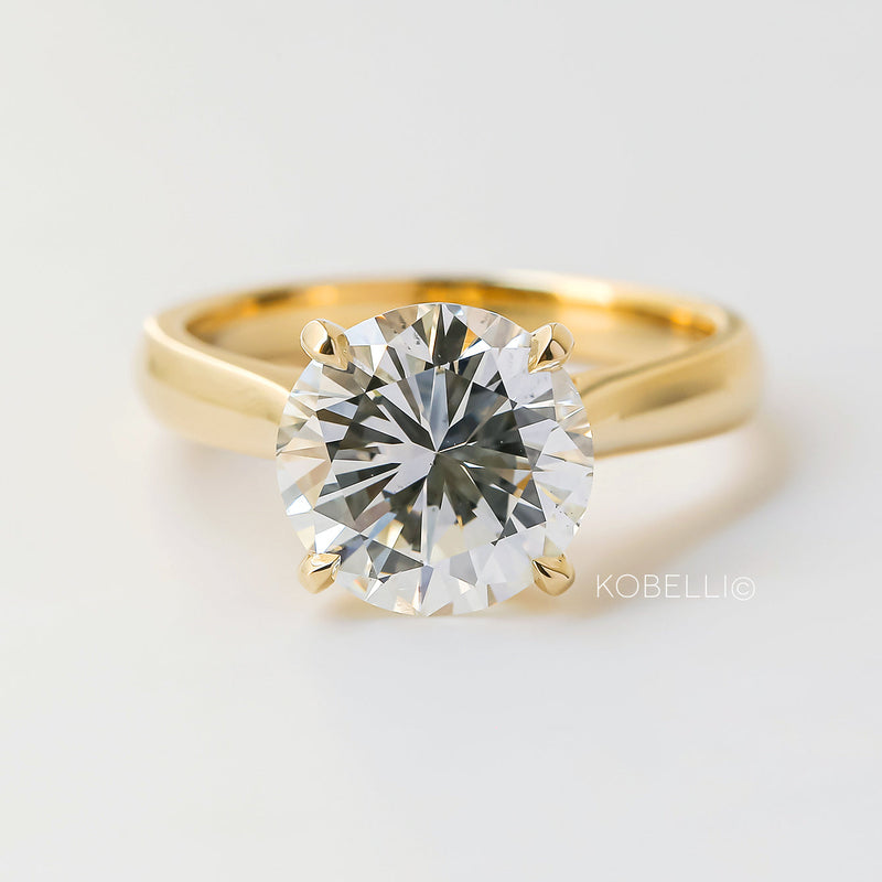 Kobelli 3.49-Carat Genuine Diamond Ring