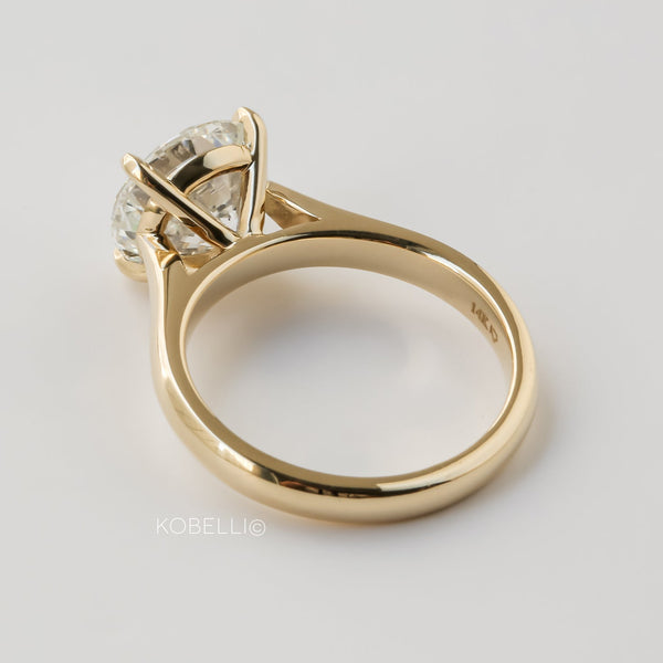 Kobelli 3.49-Carat Genuine Diamond Ring