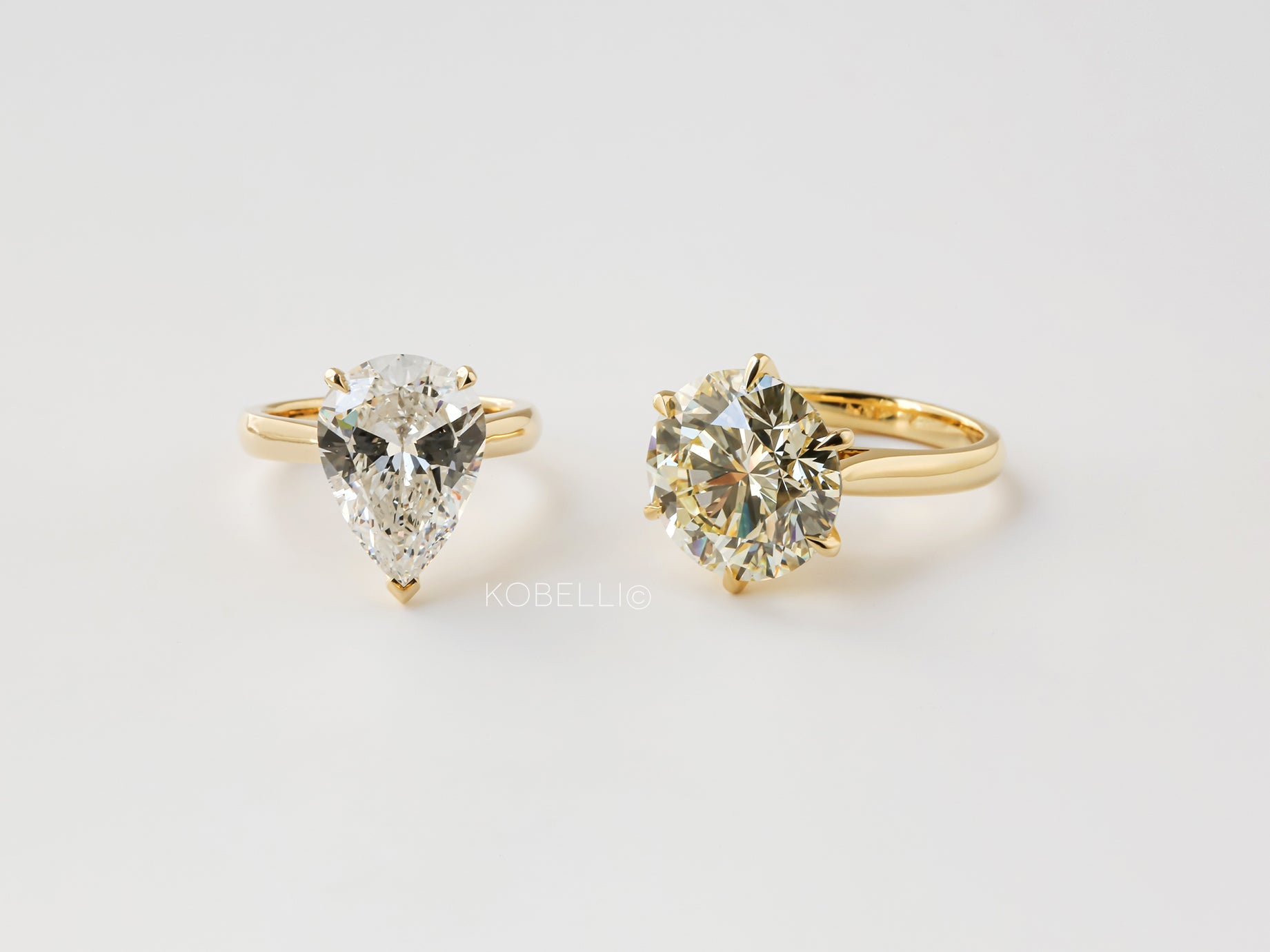 Kobelli 5.84-Carat Genuine Diamond Ring
