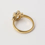 Kobelli Long Cushion Diamond Ring
