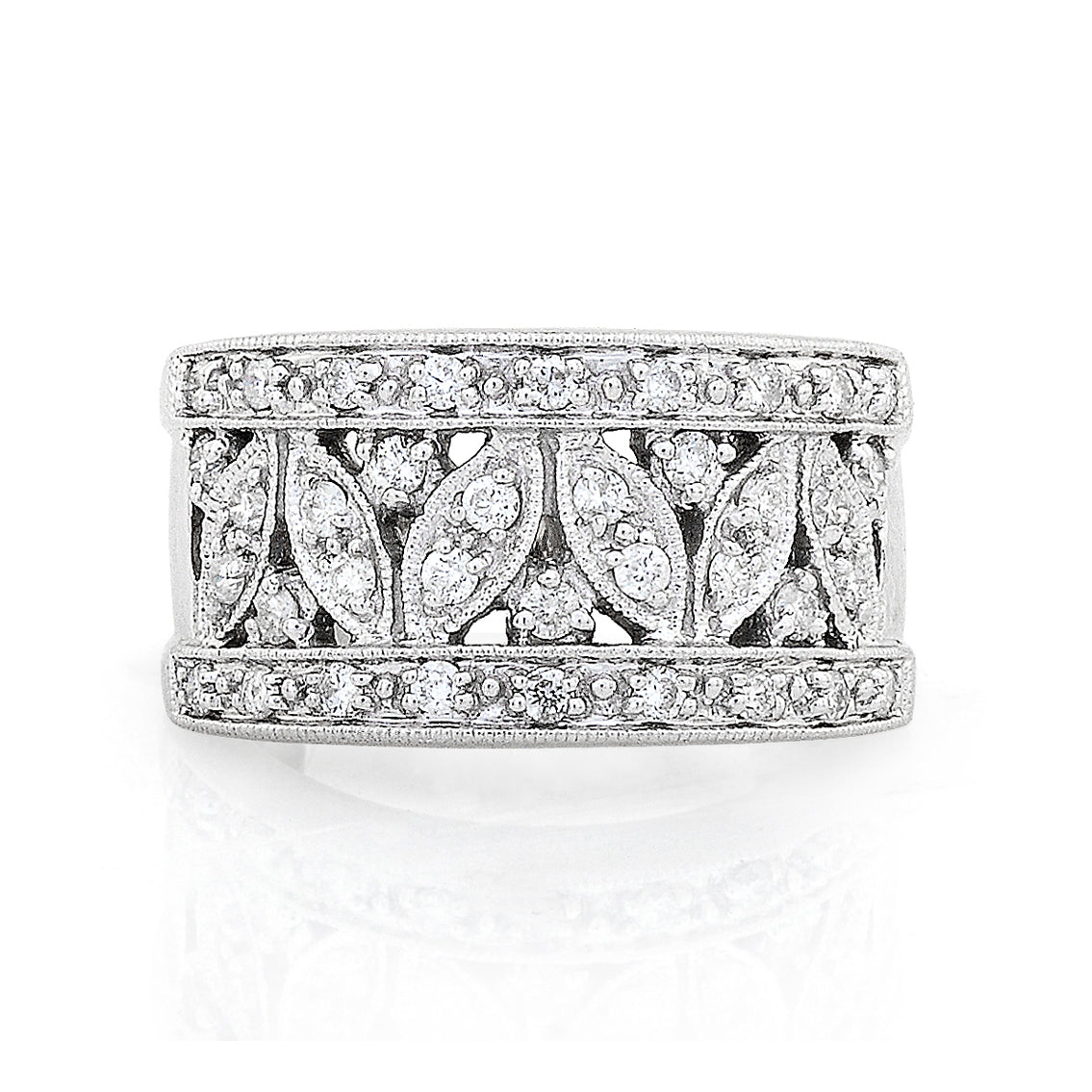 0.5 Carat Natural Diamond Wisteria Ring