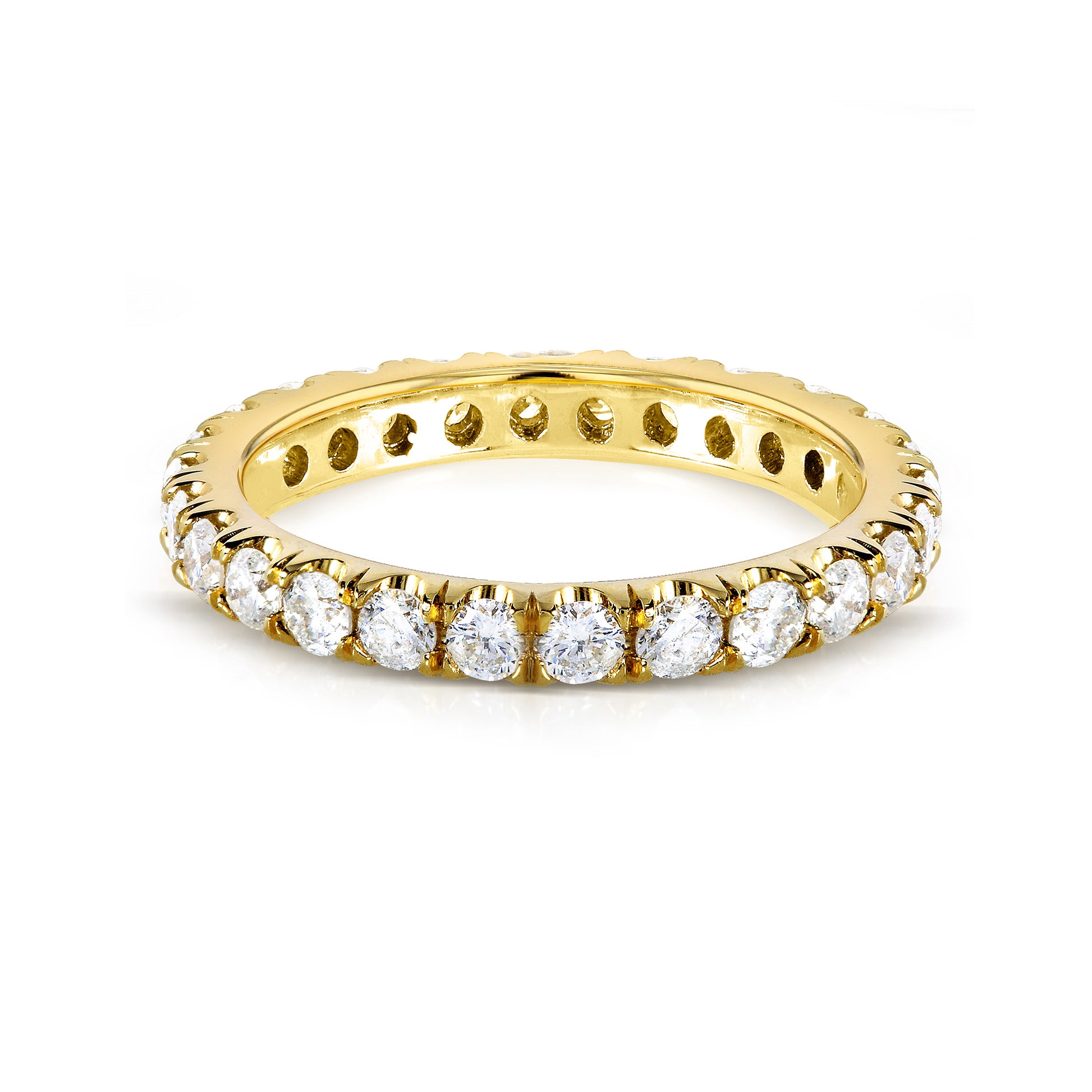 1 Carat Natural Diamond Eternity Ring