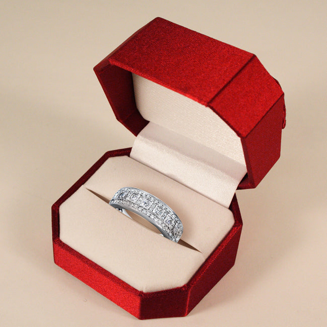 0.65 Carat Natural Diamond Jubilee Ring