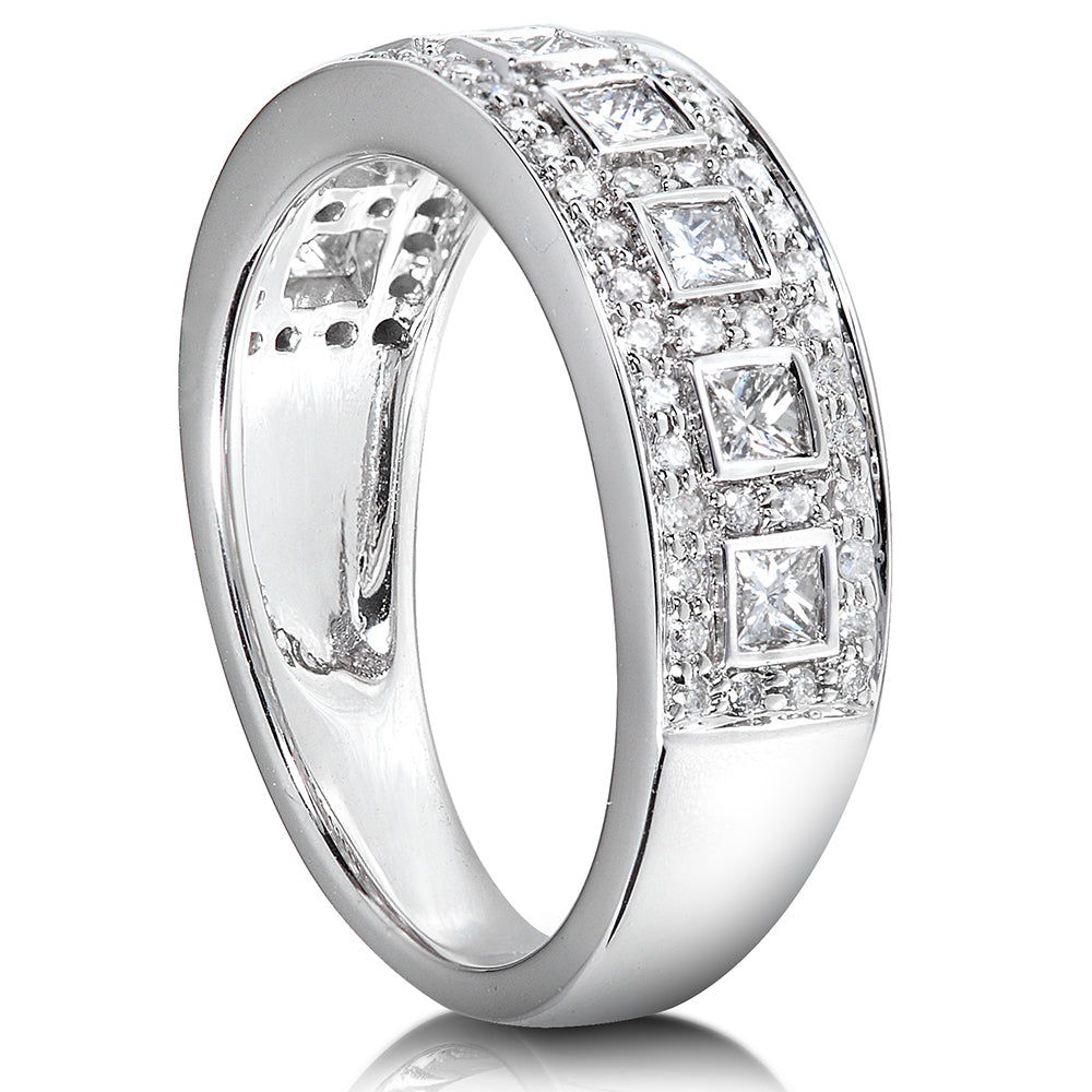 0.65 Carat Natural Diamond Jubilee Ring