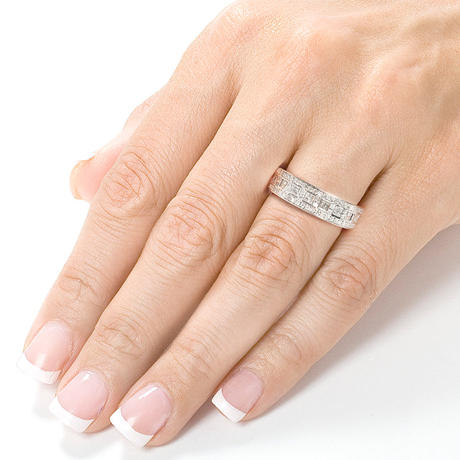 0.65 Carat Natural Diamond Jubilee Ring