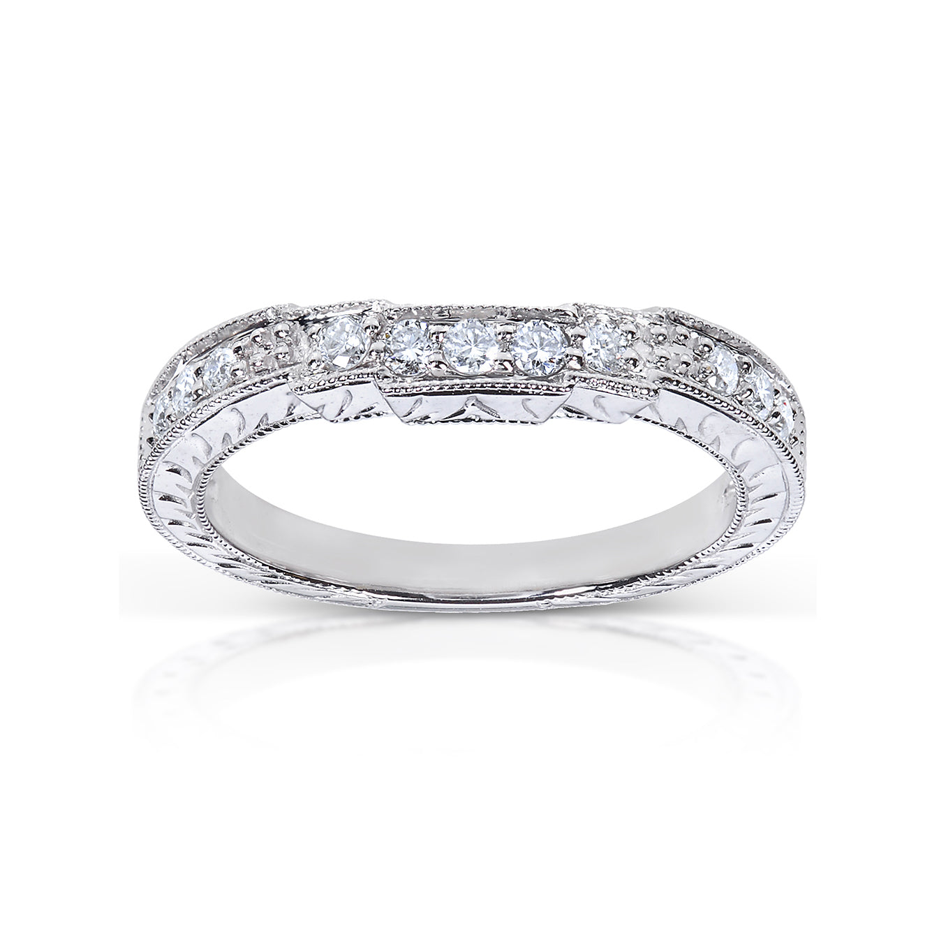 Natural Diamond Josephine Shadow Ring