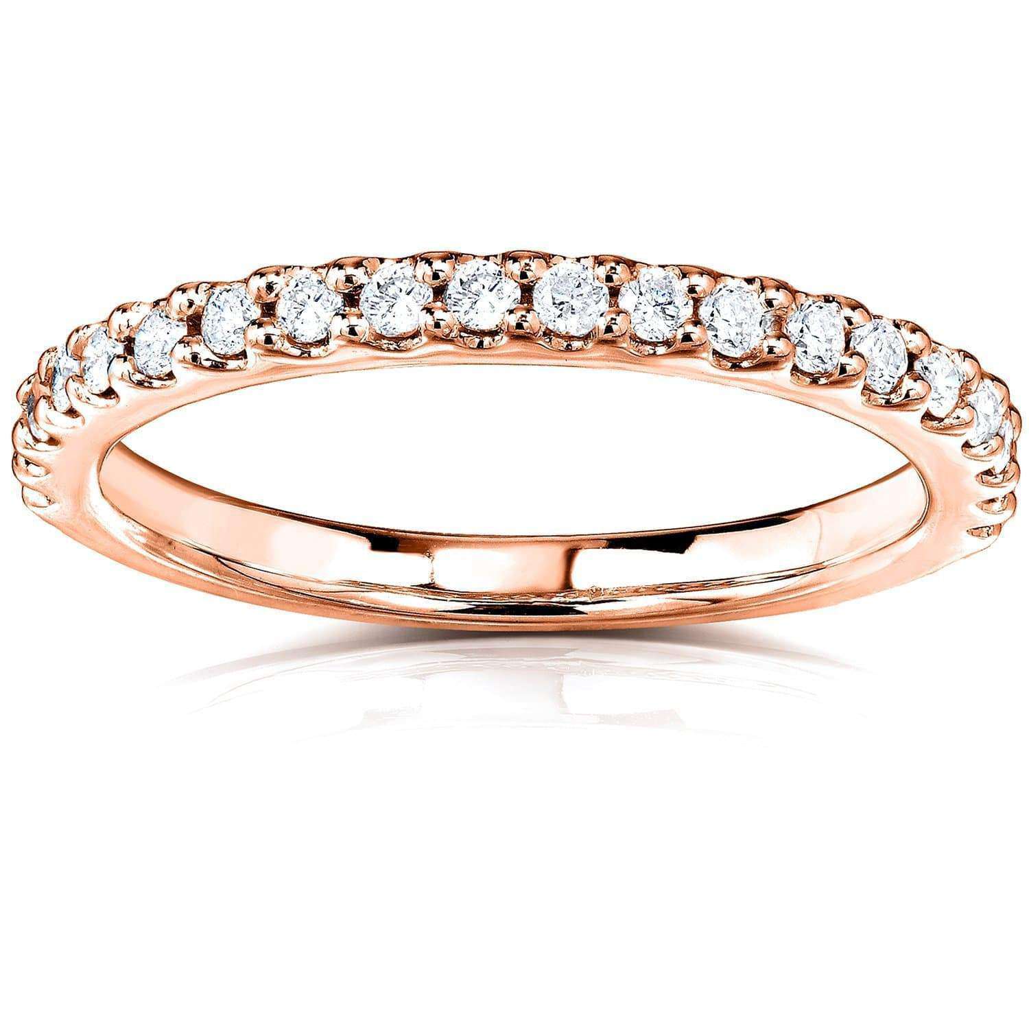 Kobelli Lab Grown Diamond Semi-Eternity Band 1/4 CTW 14k Gold (DEF/VS) LG9975-HF/4R