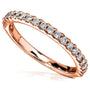 Kobelli Lab Grown Diamond Semi-Eternity Band 1/4 CTW 14k Gold (DEF/VS)