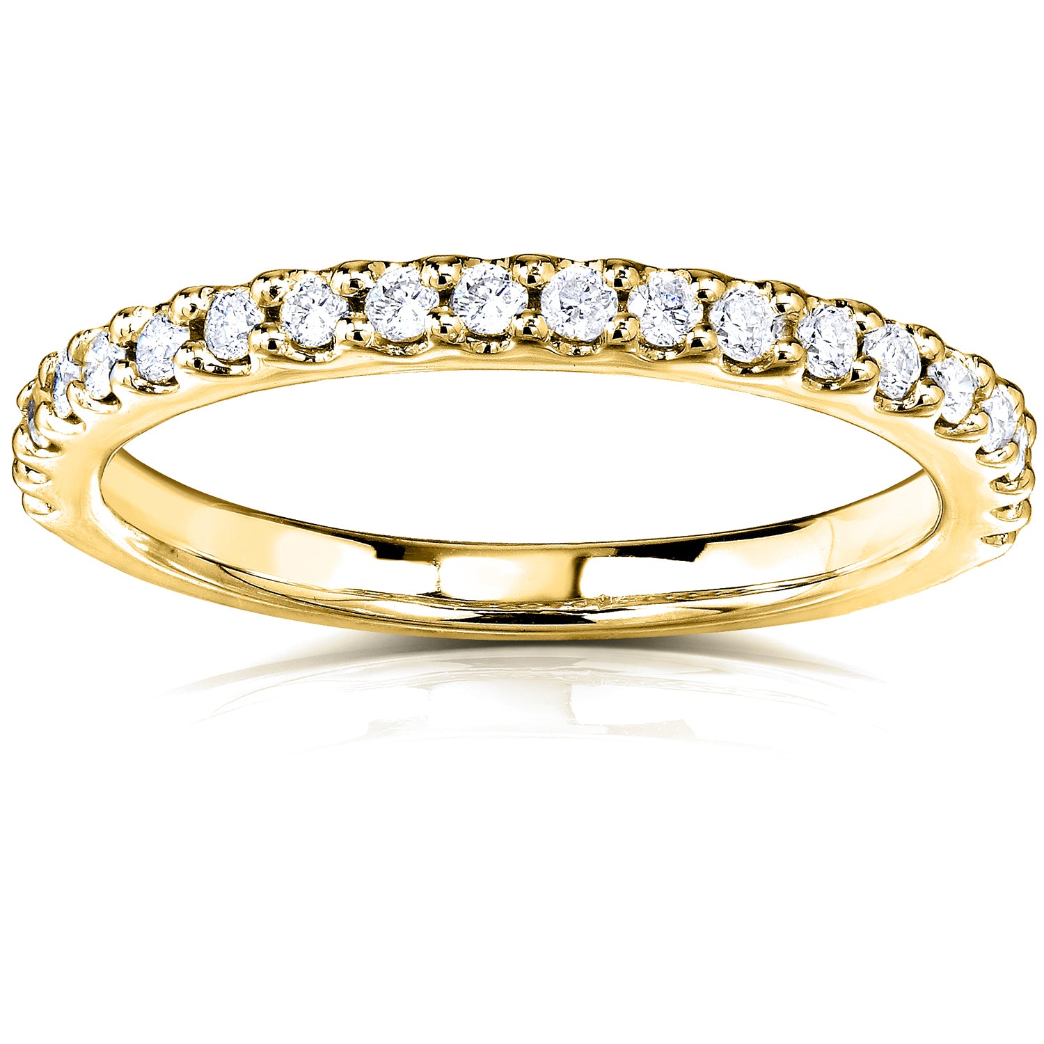 0.26 Carat Natural Diamond Half Eternity Lorna Ring