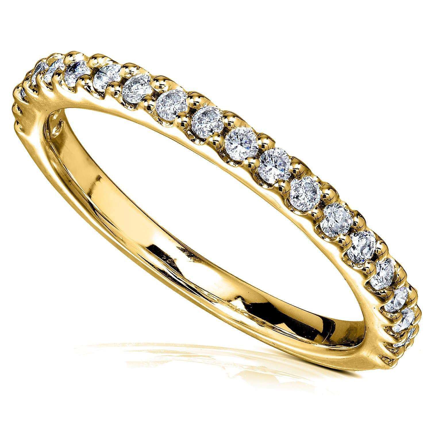 Kobelli Lab Grown Diamond Semi-Eternity Band 1/4 CTW 14k Gold (DEF/VS)