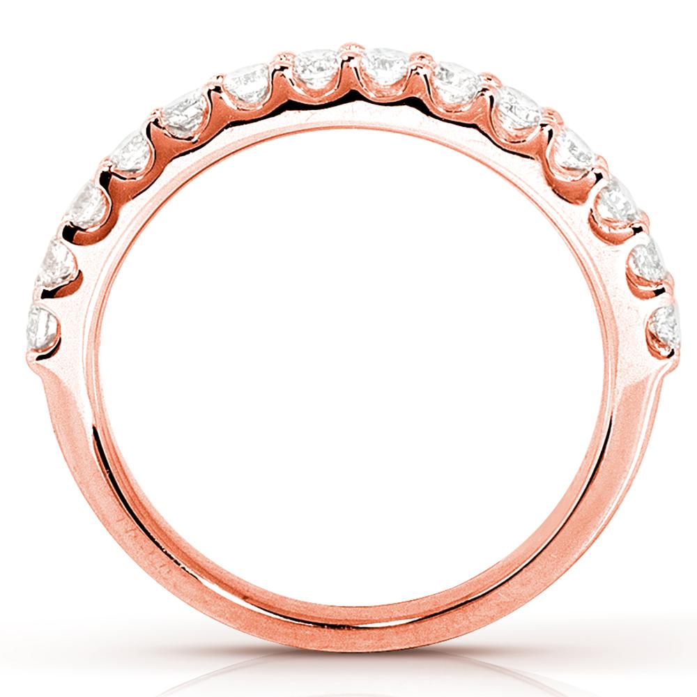 Kobelli 1/2ct Lab Diamond Semi-Eternity