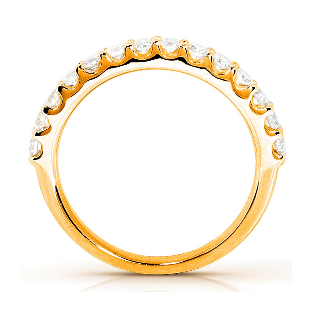 Kobelli 1/2ct Lab Diamond Semi-Eternity