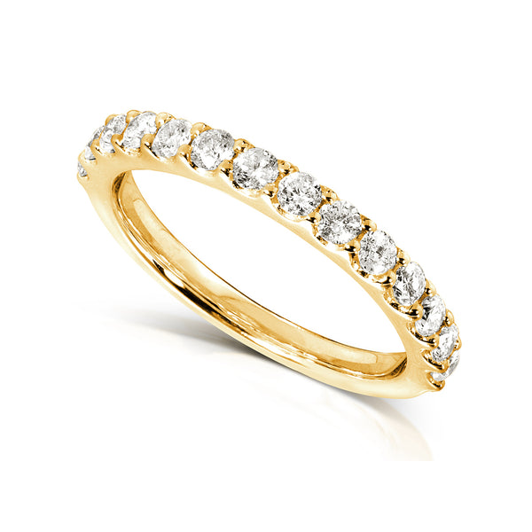 Kobelli Prong-set Half Eternity Womens Bridal Ring