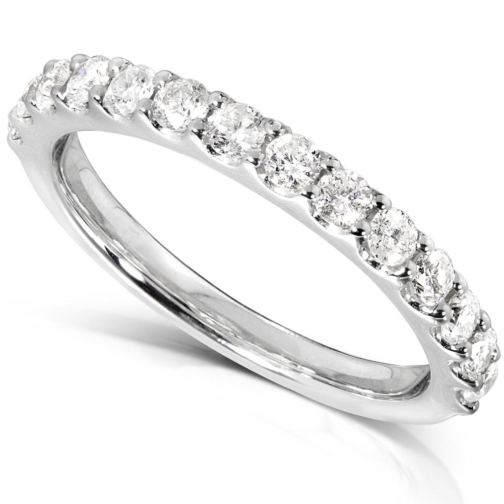 Kobelli 1/2ct Lab Diamond Semi-Eternity