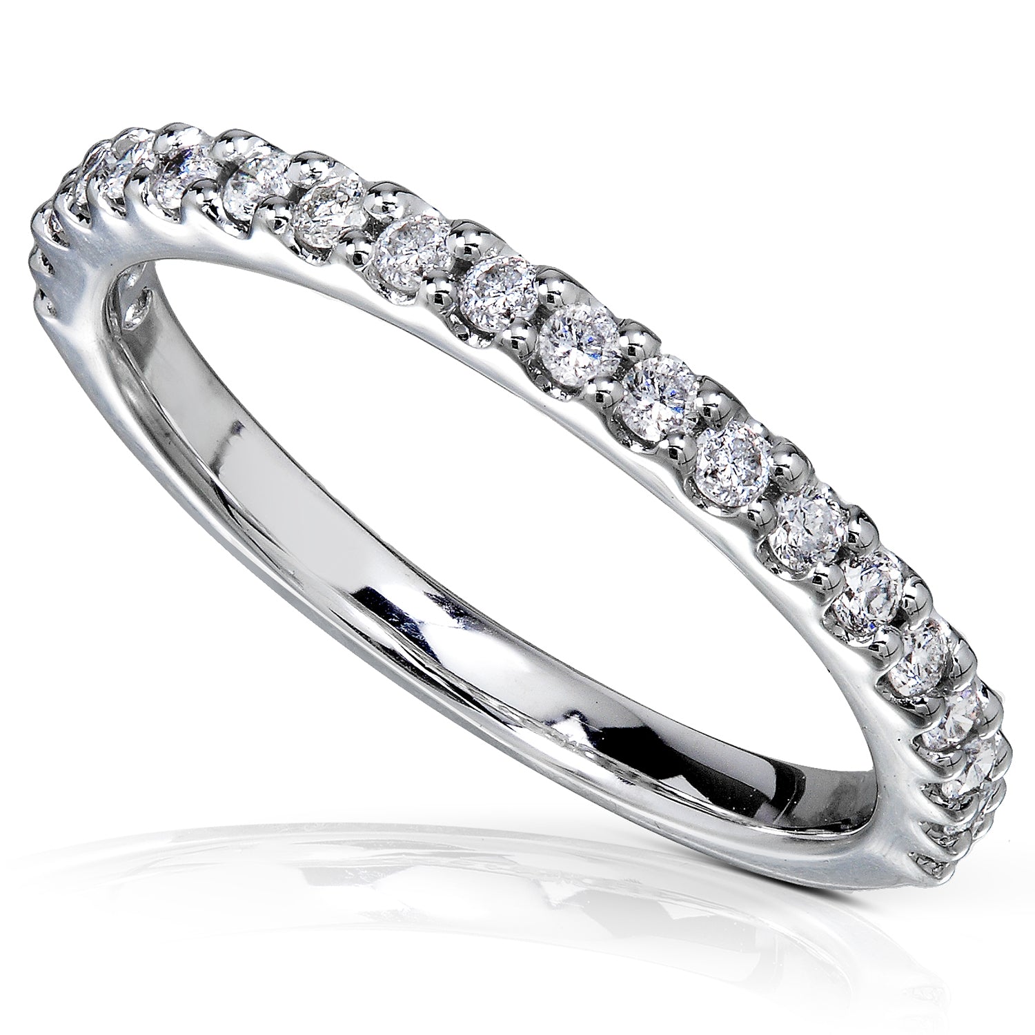 0.26 Carat Natural Diamond Half Eternity Lorna Ring
