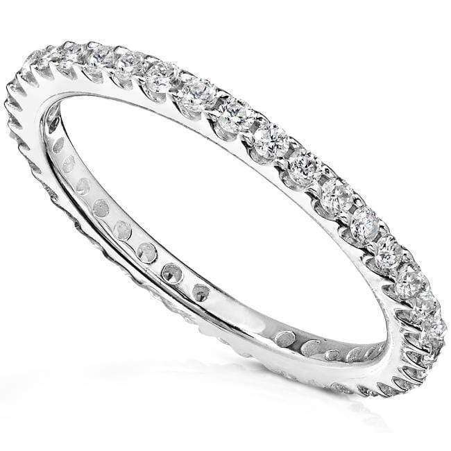 0.5 Carat Natural Diamond Eternity Ring