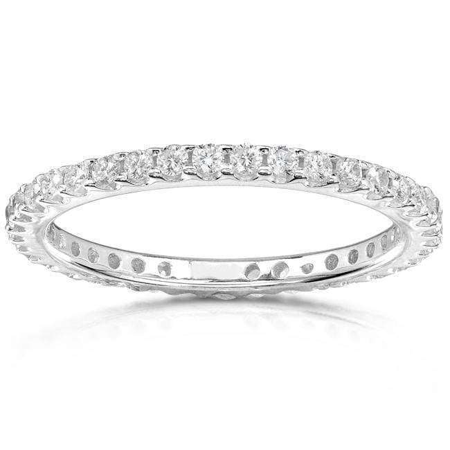 0.5 Carat Natural Diamond Eternity Ring