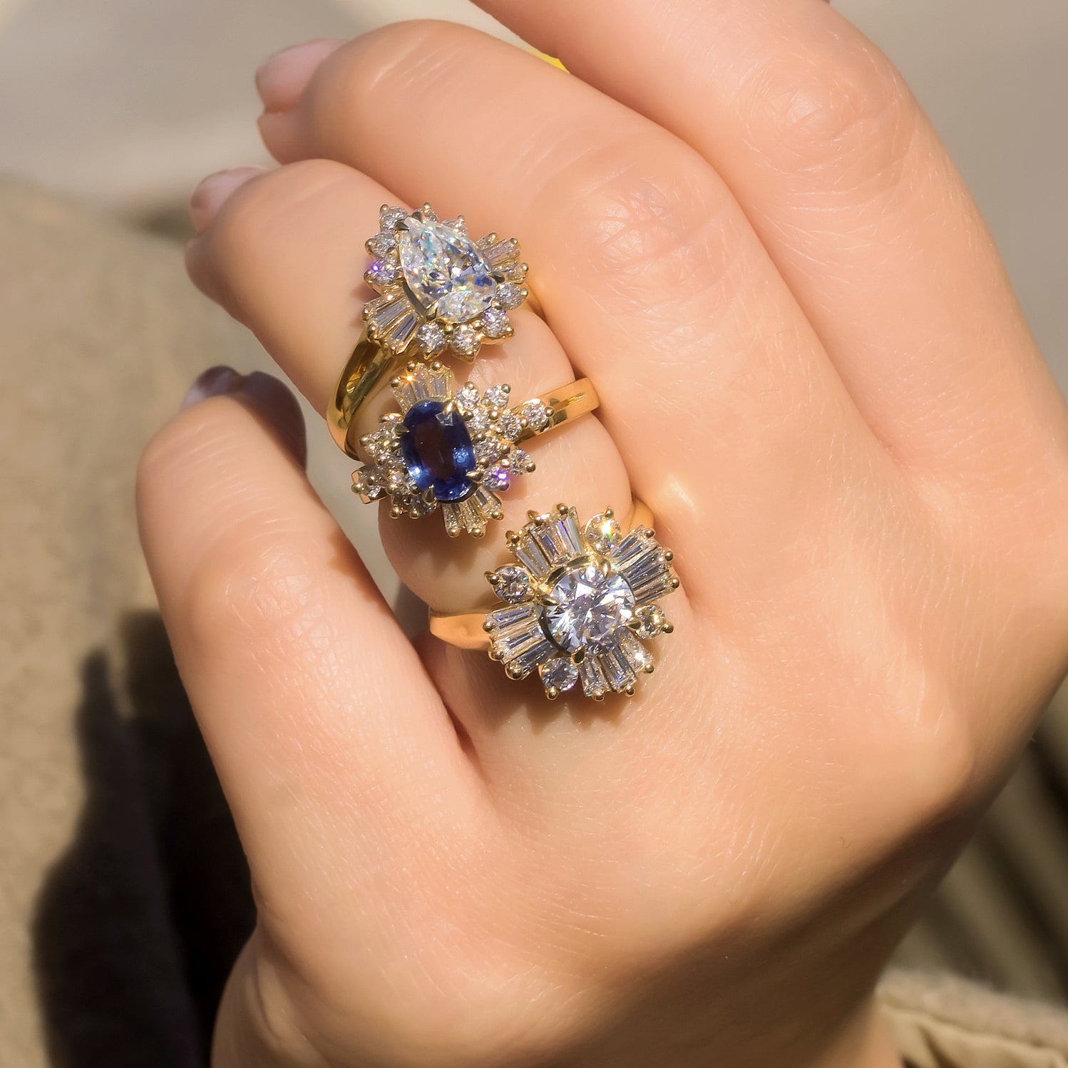 1.5 Carat Sapphire Overture Ring