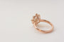 Kobelli Custom NESW Solitaire 4ct Cushion Diamond Ring