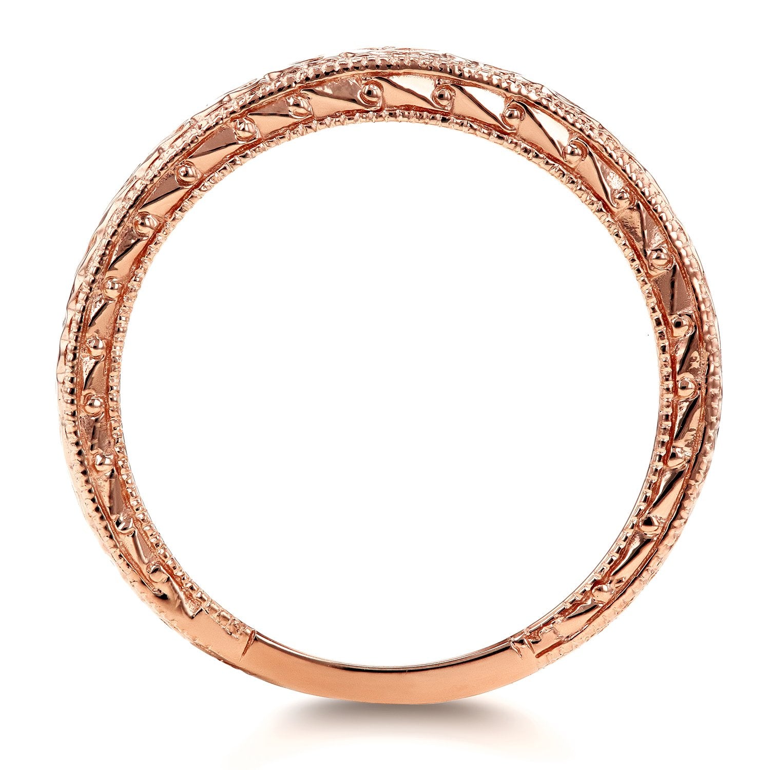 Kobelli Antique Engraved Band