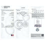 Kobelli Lab Created Diamond Screw Back Martini Stud Earrings 3/5ctw in 18k White Gold (IGI Certified) F71407X