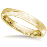 Aliança de casamento Kobelli em ouro branco 14k (2,75 mm)
