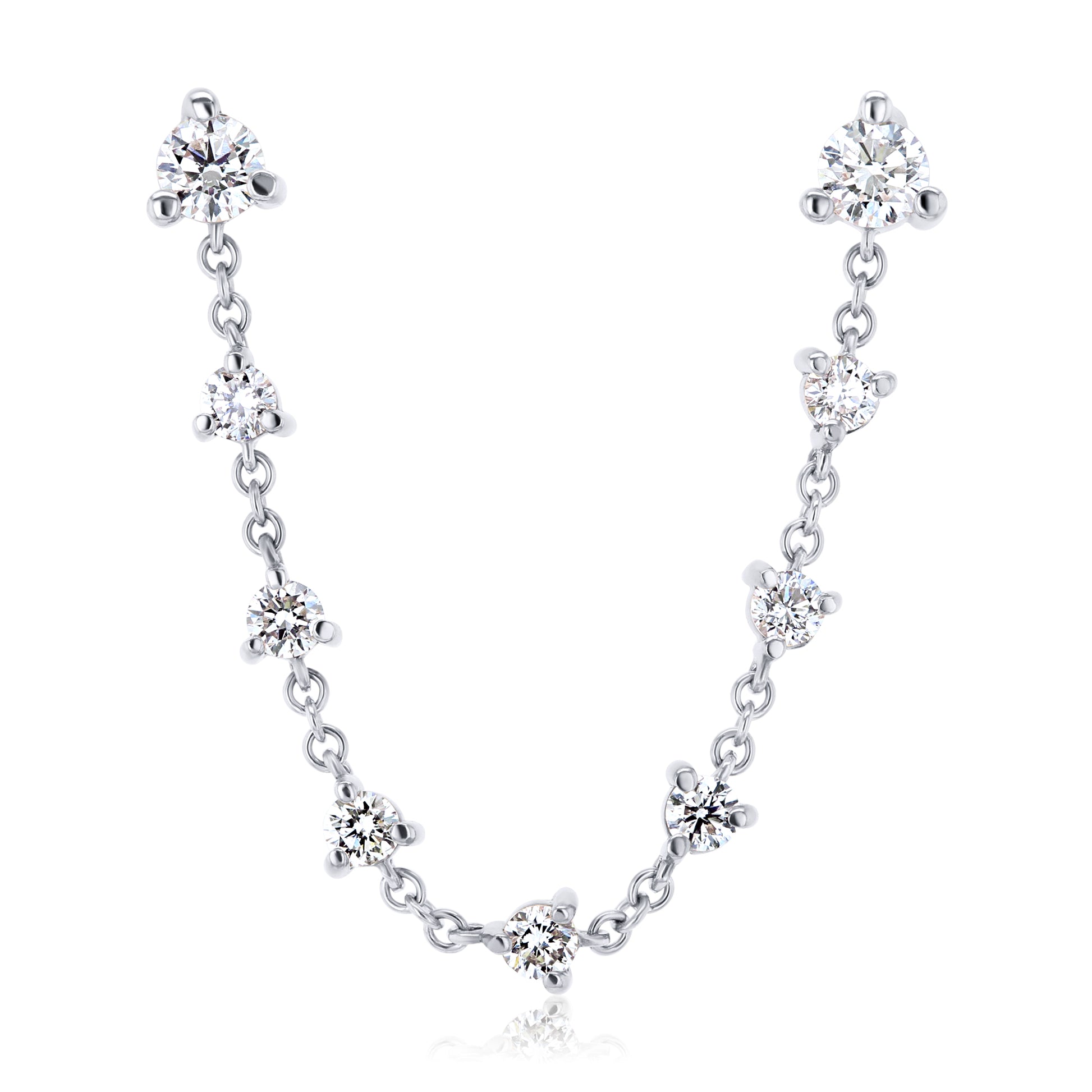 0.5 Carat Lab Grown Diamond Stellar Earring