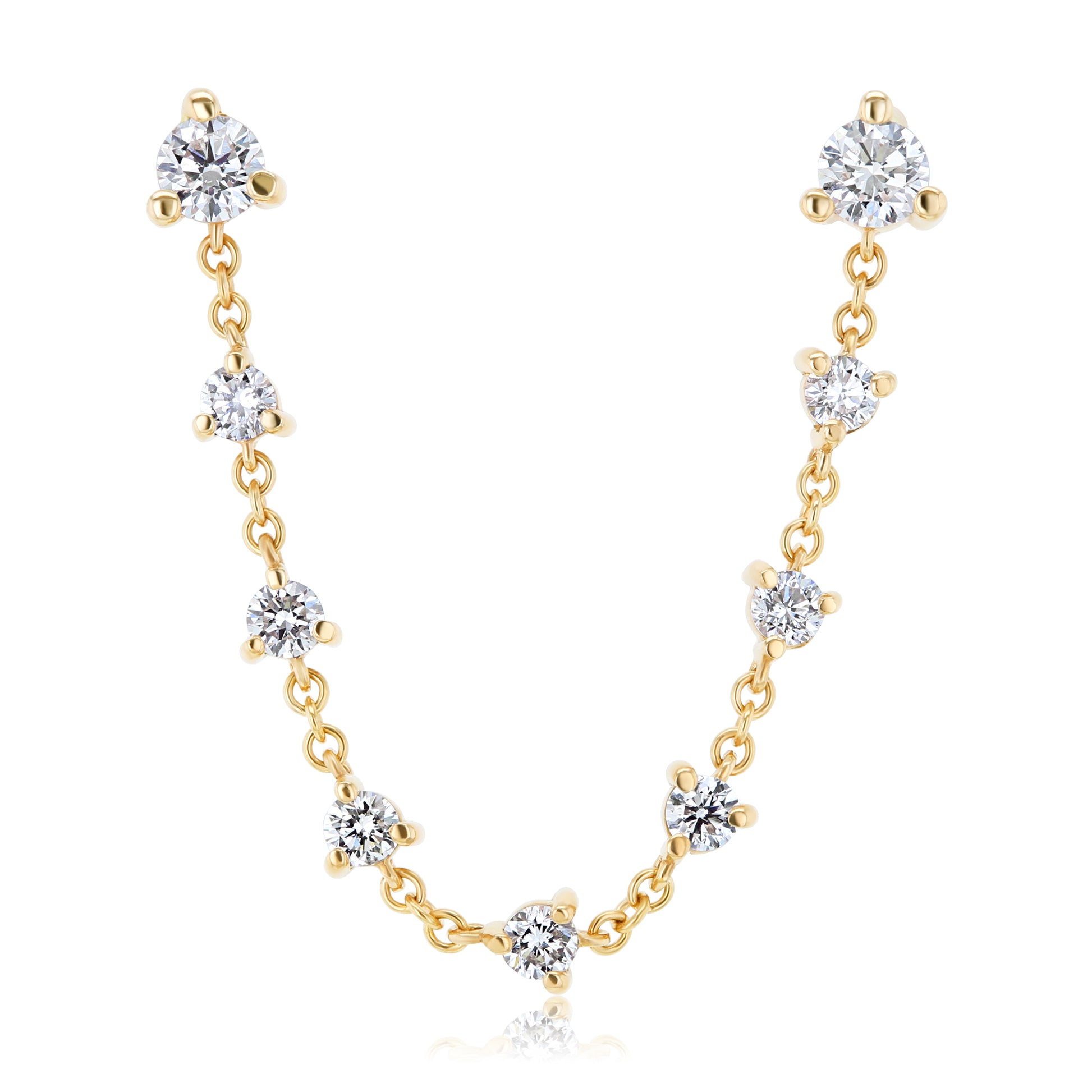 0.5 Carat Lab Grown Diamond Stellar Earring