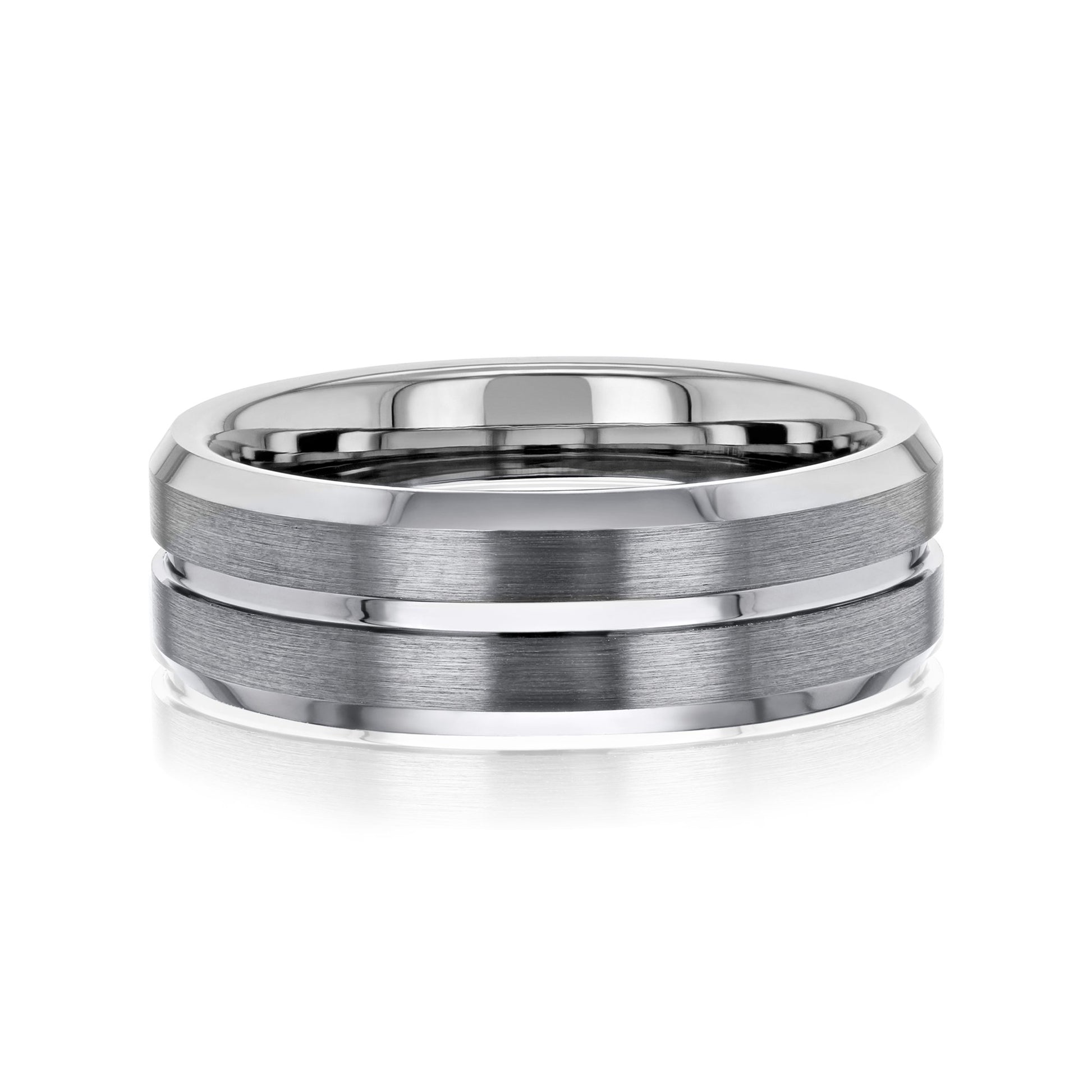 7mm Grooved Felix Ring