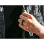 Kobelli Hammered Stepped Edge Men's Band