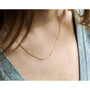 Kobelli "Mama" Necklace Solid 14k Gold Choker