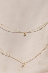 Kobelli Bohemian Diamond Layered Necklace