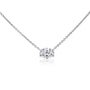 Kobelli East-West Oval Solitaire Necklace