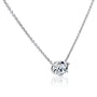 Kobelli East-West Oval Solitaire Necklace