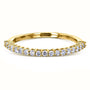 Kobelli One Quarter Carat Lab Grown Diamond Gold Band