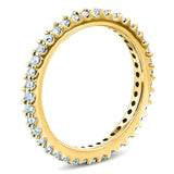 Kobelli pulseira de ouro eterno com diamante cultivado em laboratório de meio quilate