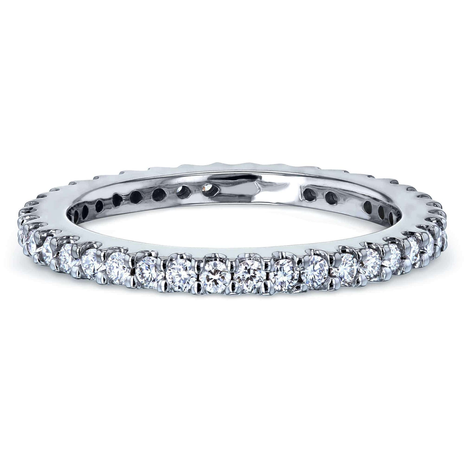 Kobelli One Half Carat Lab Grown Diamond Eternity Gold Band