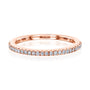 Kobelli Diamond Wedding Band Pave Setting 1/6 CTW 14k Gold