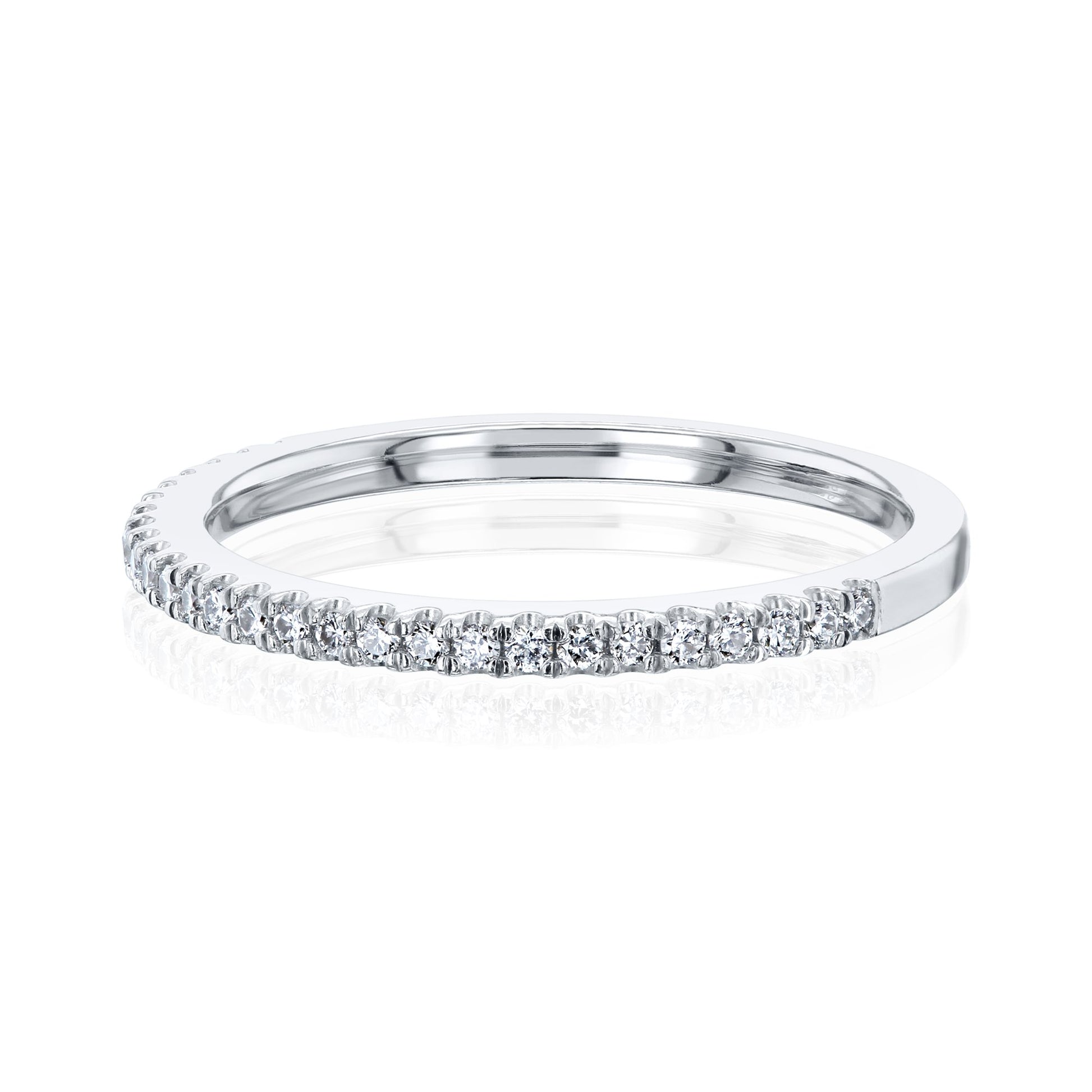 Kobelli Diamond Wedding Band Pave Setting 1/6 CTW 14k Gold