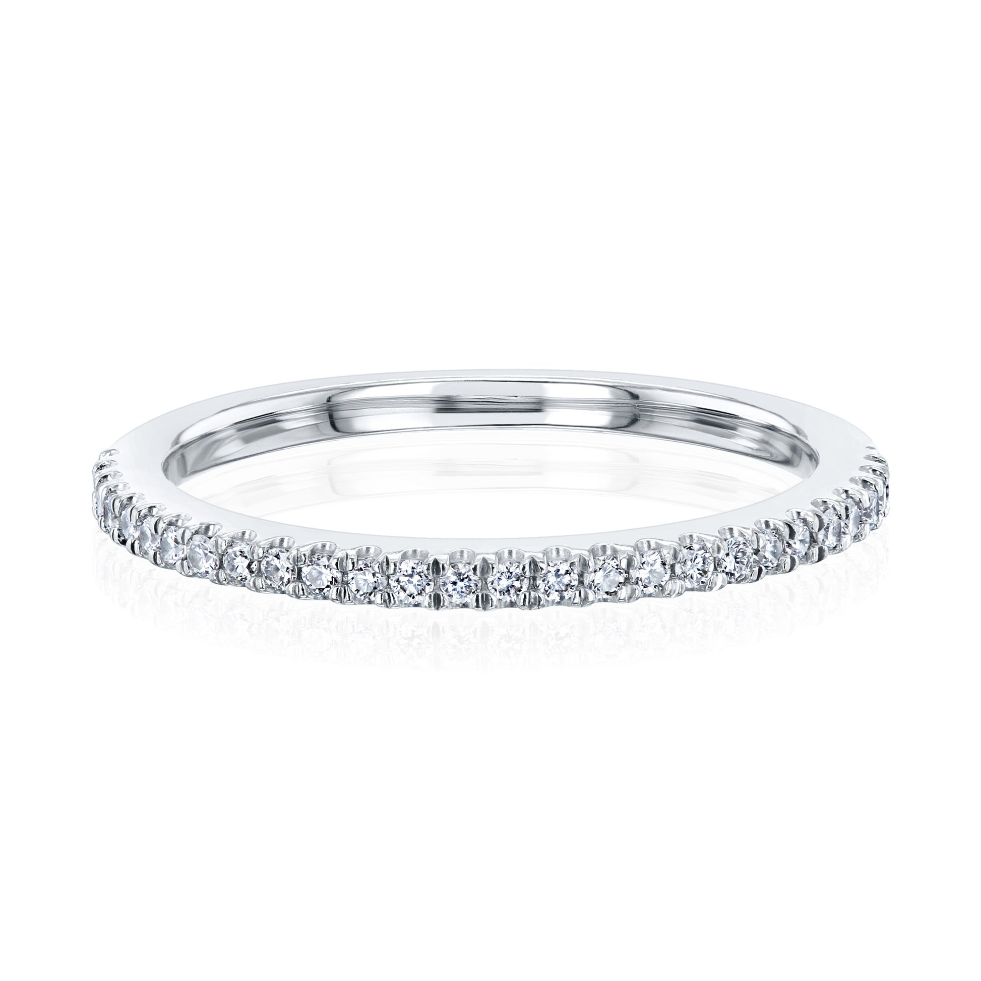 Kobelli Diamond Wedding Band Pave Setting 1/6 CTW 14k Gold