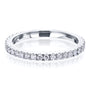 Kobelli 1 CTW Deep U-Prong Natural Diamond Eternity Wedding Band in 14k Gold