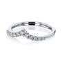 Kobelli Chevron Lab-grown Diamond Ring