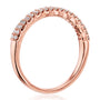 Kobelli Lab Grown Diamond Double Row Band
