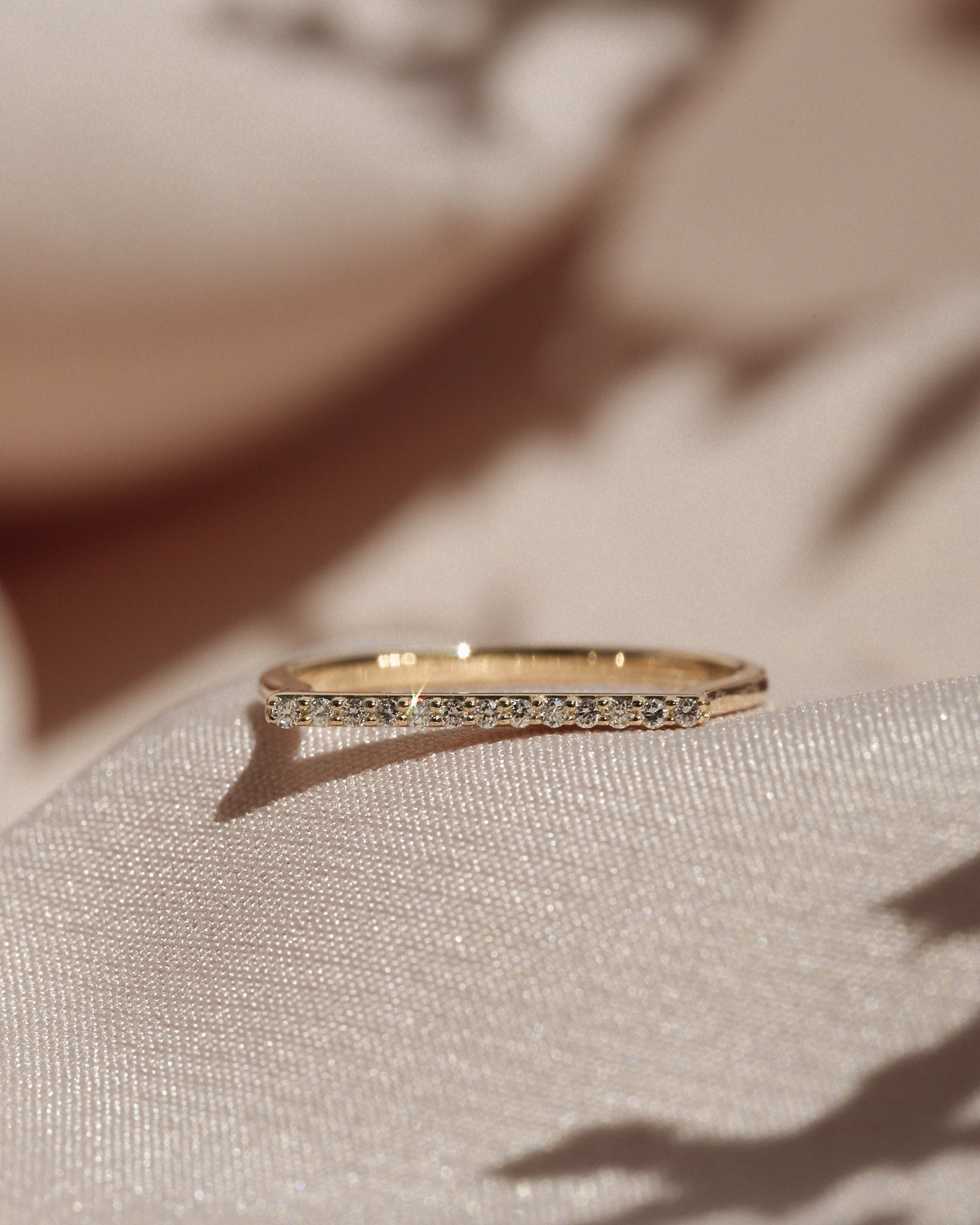 Kobelli Line Diamond Fashion Band Three-Piece Set