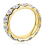 Kobelli Lab Grown Diamond Wide Eternity Band